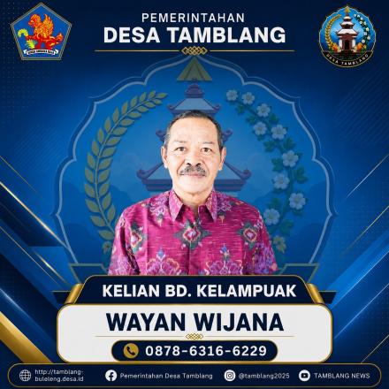 Kelian Banjar Dinas Kelampuak